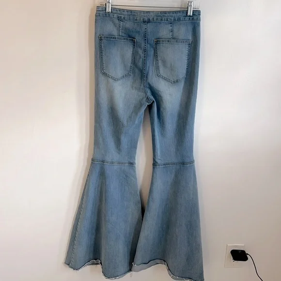 Free People Just Float On Flare Jeans - Picture 4 of 8